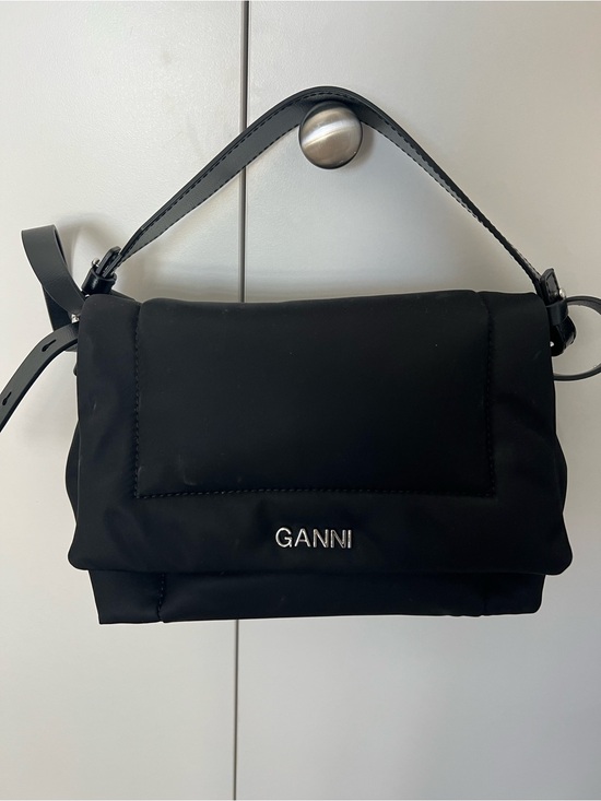 Ganni Handbags - GANNI Pillow Small Flap Padded Crossbody Shoulder Bag